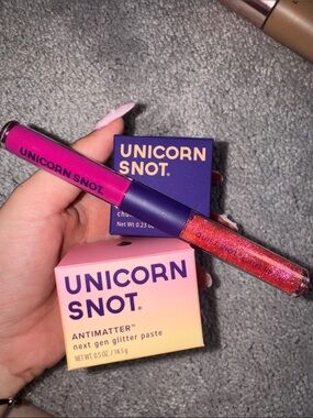 Chunky Glitter & Glitter Paste & Glitter Lip Trio